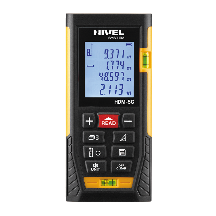 Nivel System HDM-5G Dalmierz laserowy 50 m zielony