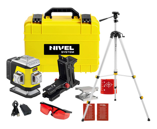 Nivel System CL3R Laser krzyżowy czerwony + statyw