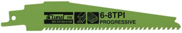 Luna 241590108 Brzeszczot szablasty 150x25x1