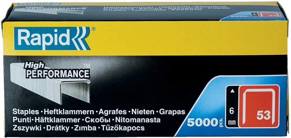 Rapid 11856250 Zszywki  TYP 53 6mm 5000szt.