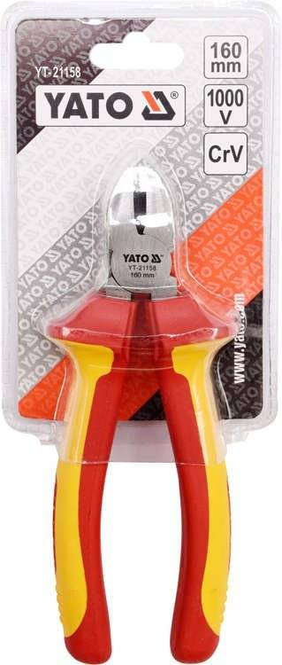 Yato YT-21158 Szczypce tnące boczne 160 mm VDE