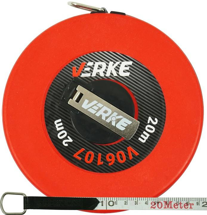Verke V06107 Taśma miernicza zwijana 20m