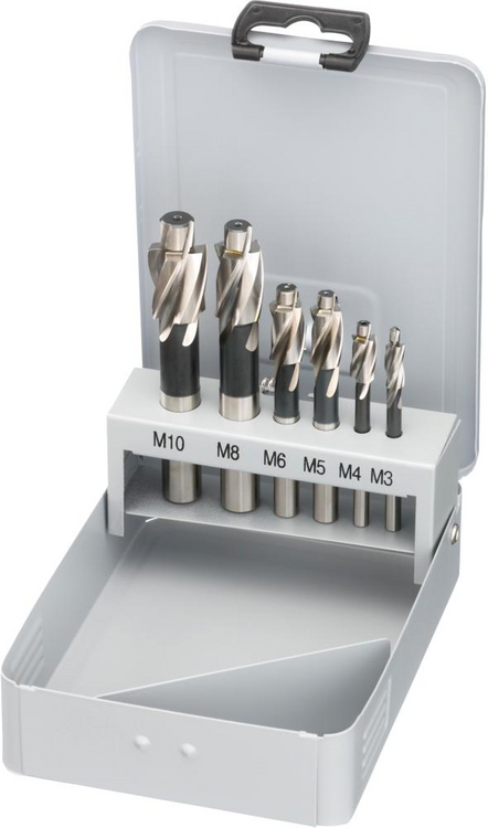 Fortis 8504186046 Zestaw pogłębiaczy płaskich