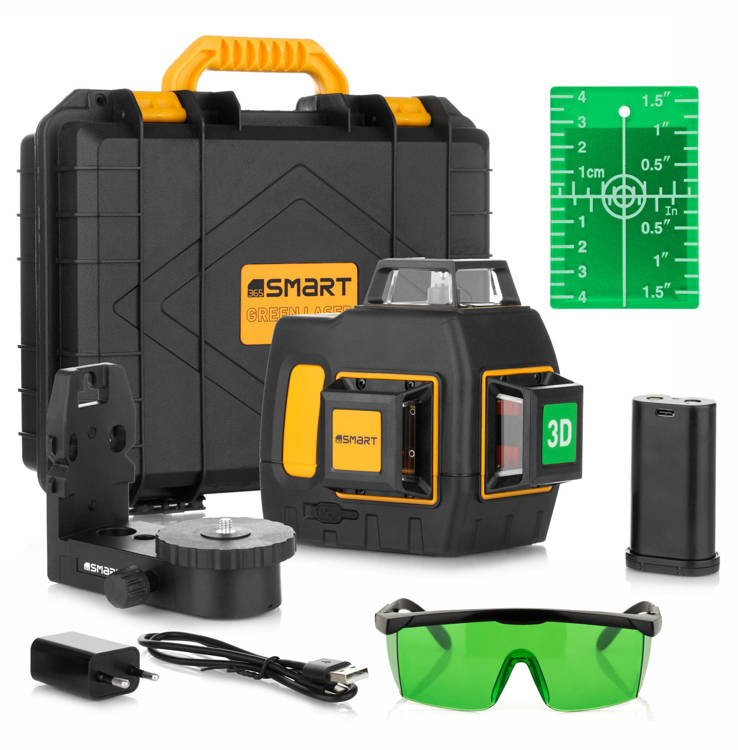 Smart SM-06-03040G Laser płaszczyznowy 3×360°