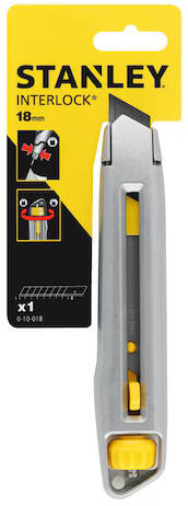 Stanley 100180 Nóż interlock ostrze łamane 18 mm