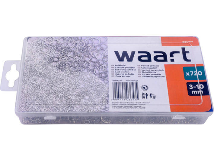 Waart W31A106 Zestaw podkładek zabezpiecza 720szt.