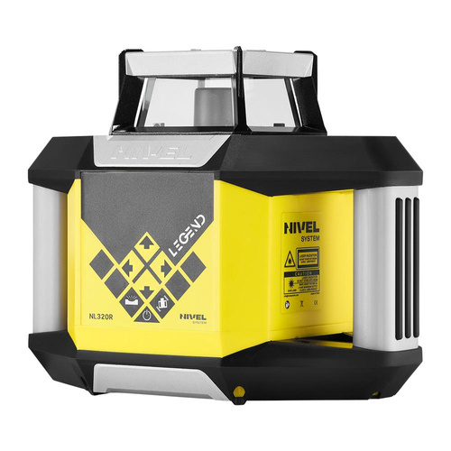 Nivel System NL320R DIGITAL Niwelator laserowy z czujnikiem cyfrowym zestaw