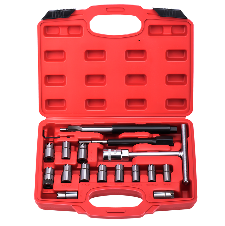 KRAFT&DELE KD12504 FREZY DO CZYSZCZENIA GNIAZD WTRYSKIWACZY 17EL