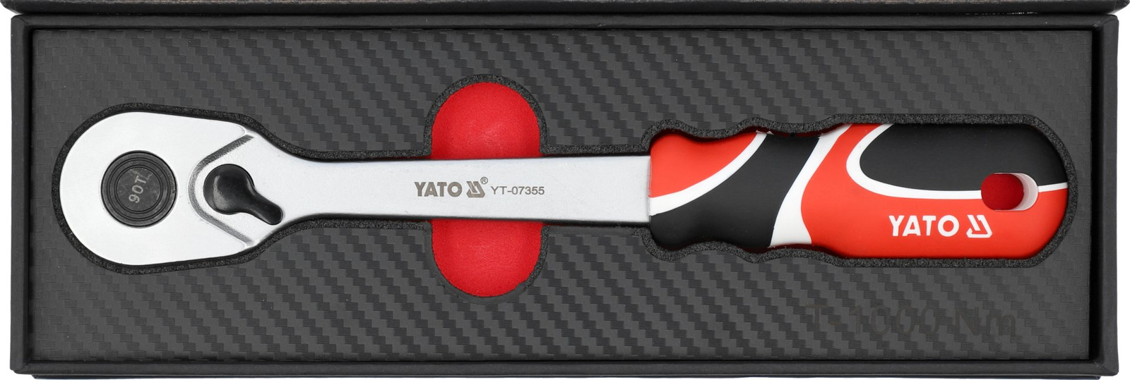 Yato YT-07355 Grzechotka prosta 1/2" 1000 Nm