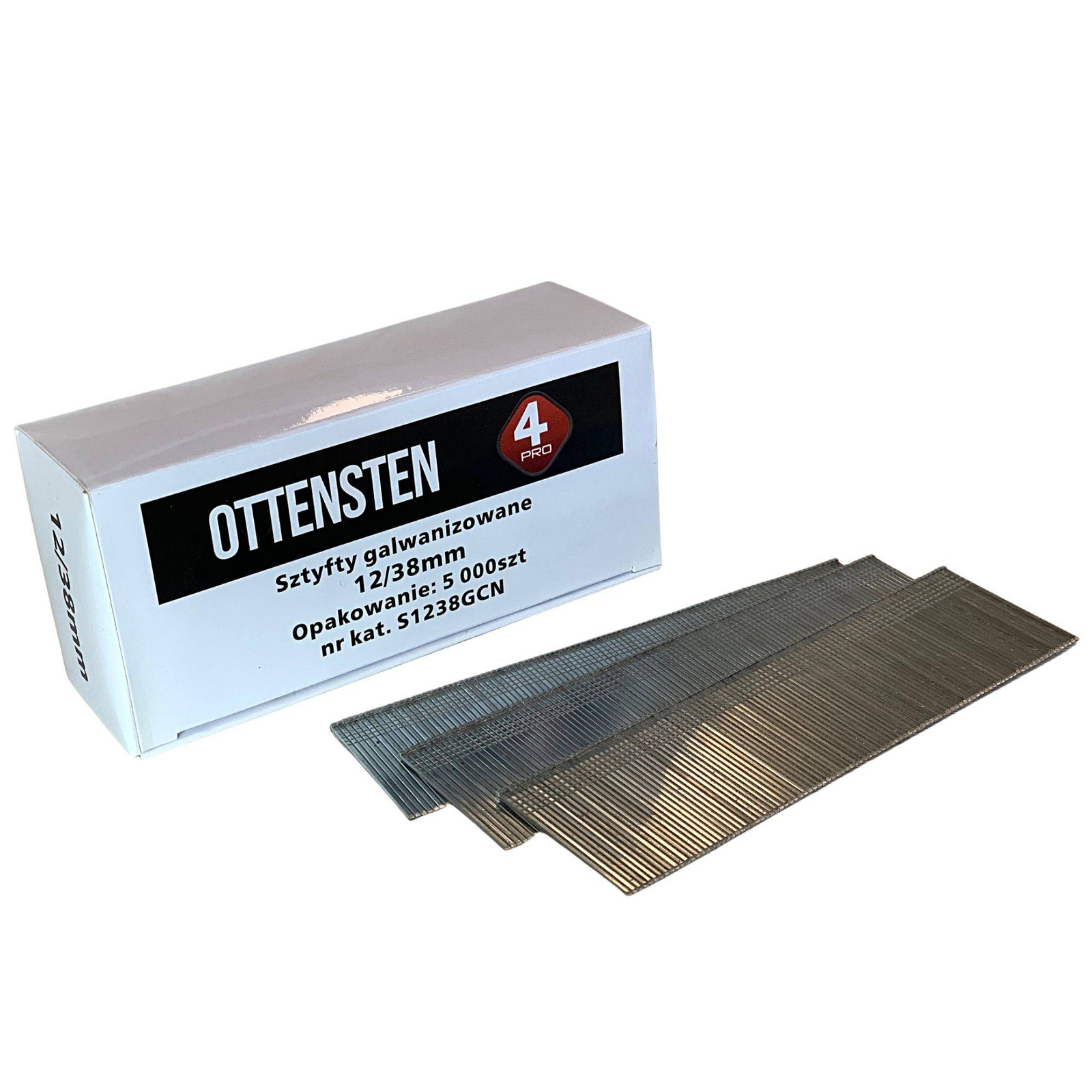 Ottensten SZTYFT GALWANIZOWANY śr.1,2 38mm 5000szt