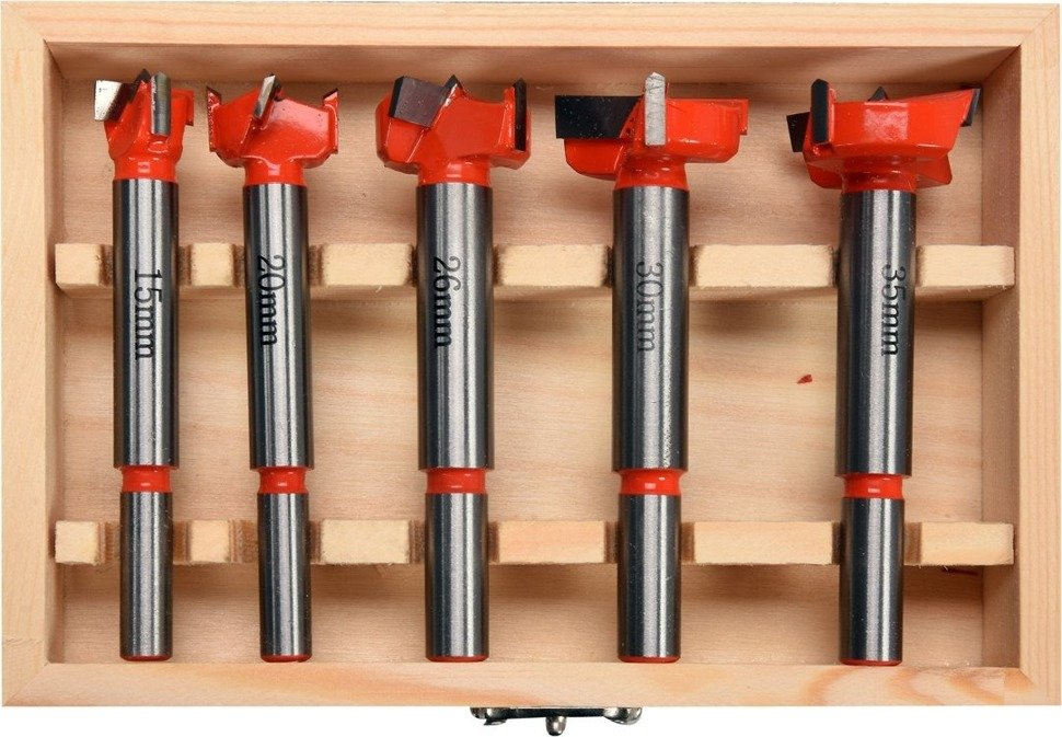 Yato YT-33015 Zestaw wierteł do drewna pod zawiasy