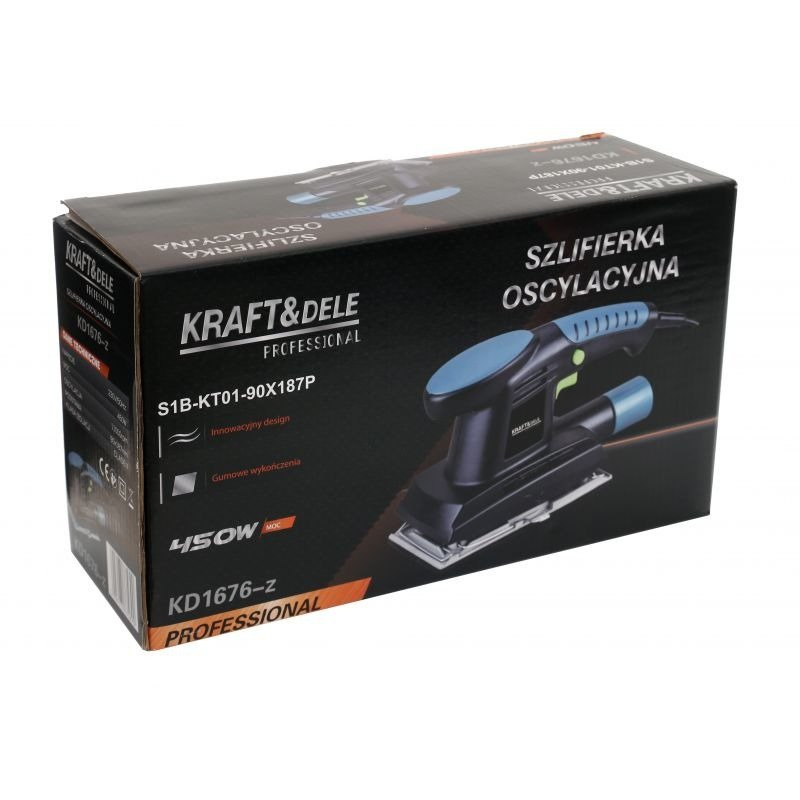 Kraft Dele KD1676-Z Szlifierka oscylacyjna 450W
