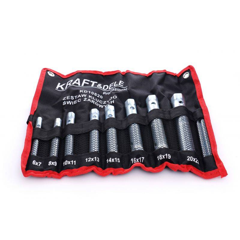 Kraft Dele KD10820 Zestaw kluczy do świec 10el.