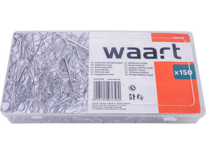Waart W31A140 Zawleczki zabezpieczające 150 szt.