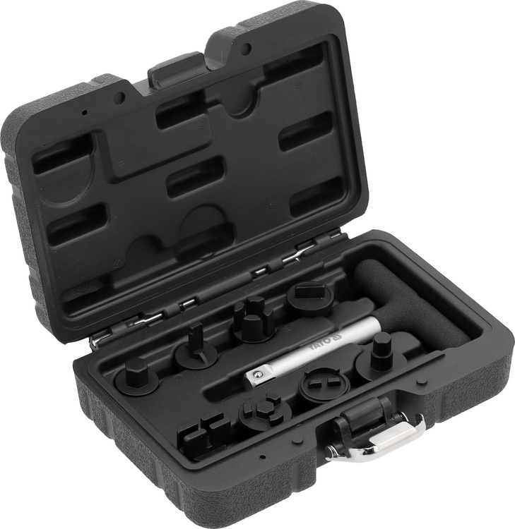 Yato YT-05981 Zestaw kluczy do plastikowych korków oleju 9 el
