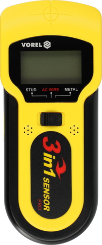 VOREL 81785 WYKRYWACZ METALU I PRZEWODÓW 3w1