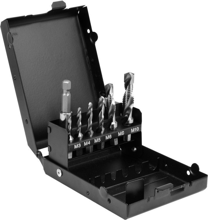 Yato YT-44849 Zestaw wiertła gwintowniki 7 szt HEX