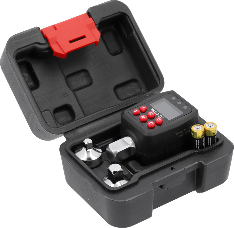 Yato YT-07535 Adapter dynamometryczny elektroniczny LCD 1/2" 10-200 Nm