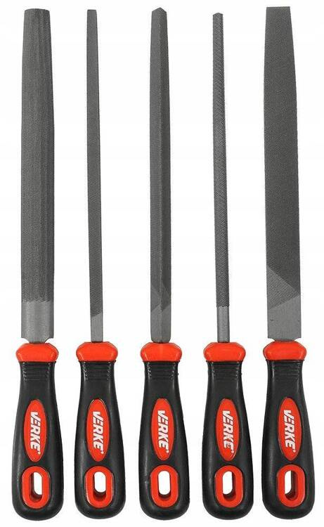 Verke V05079 Zestaw pilników 5 sztuk