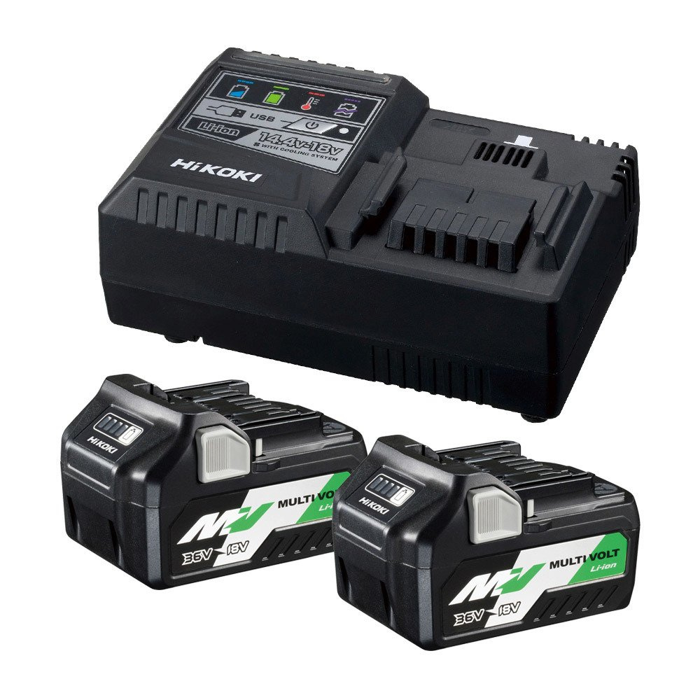 Hikoki UC18YSL3 WEZ Ładowarka+ 2 akumulatory