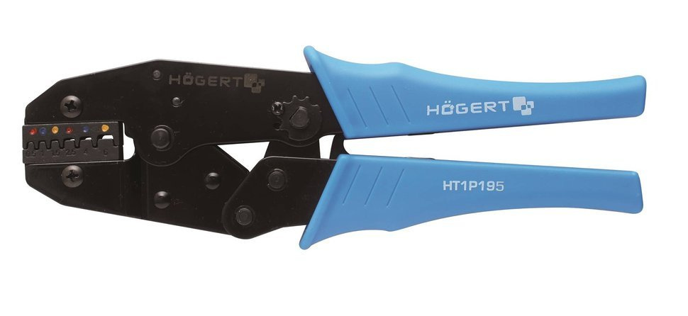 Hogert HT1P195 Szczypce do zaciskania tulejek