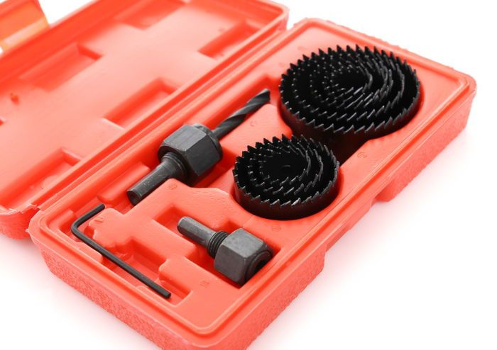 Kraft&Dele KD10278 Otwornice koronkowe do drewna w walizce 19-64 mm