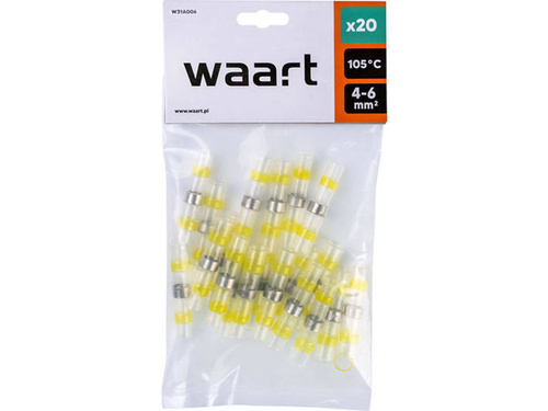 Waart W31A006 Koszulki termokurczliw z cyną 4-6mm2