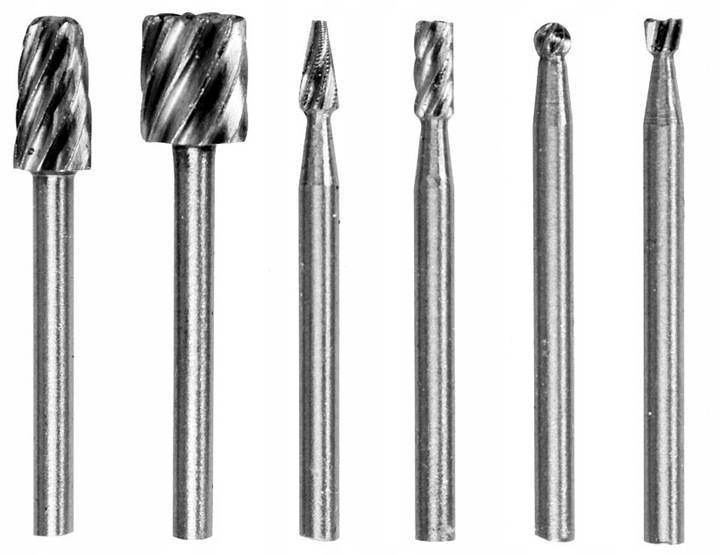 Verke V05044 Frezy HSS do mini szlifierki 3,2mm