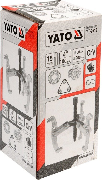 YATO YT-2512 ŚCIĄGACZ TRÓJRAMIENNY 100 MM