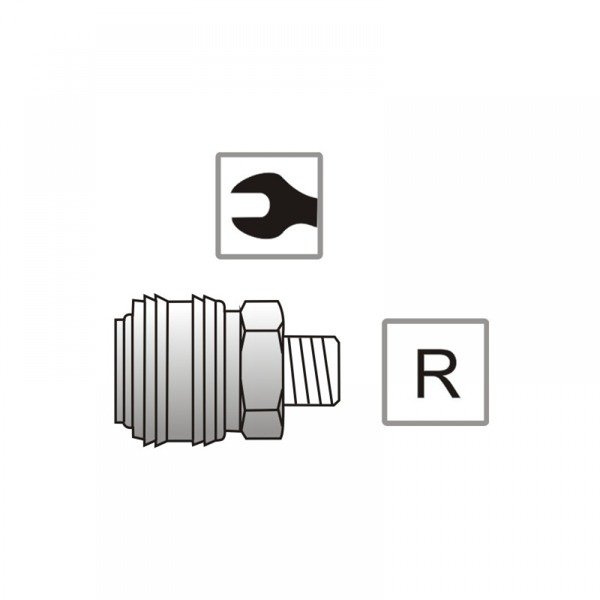 Pansam A535305 Szybkozłączka gwint zewnętrzny 1/2