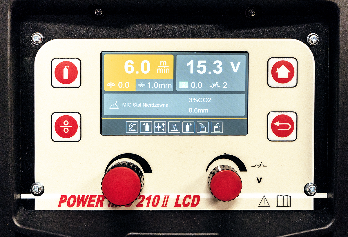 Weldman Półautomat spawalniczy POWER MIG 210 LCD