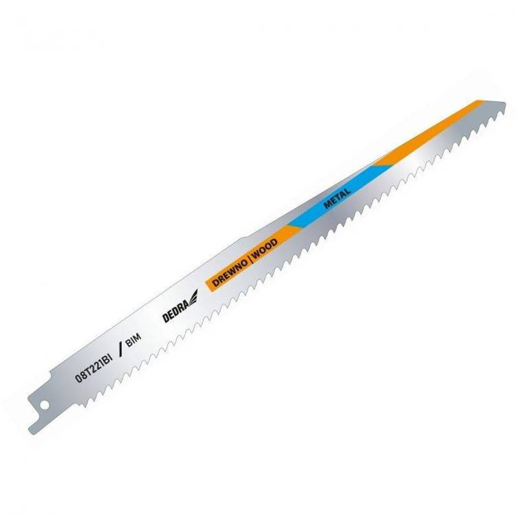 Dedra 08T221BI 2 brzeszczoty do drewna 200 mm