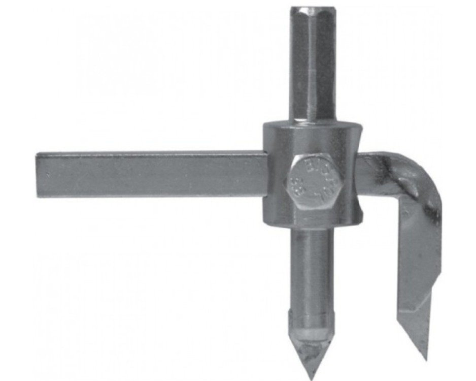 DEDRA DED004 WYCINACZ OTWORÓW DO GLAZURY 30-120mm