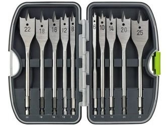 Luna 201430105 Zestaw wierteł do drewna 10szt