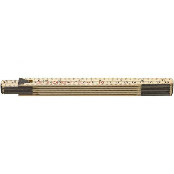 Luna 292780509 Miara składana 1m podziałka mm/cale