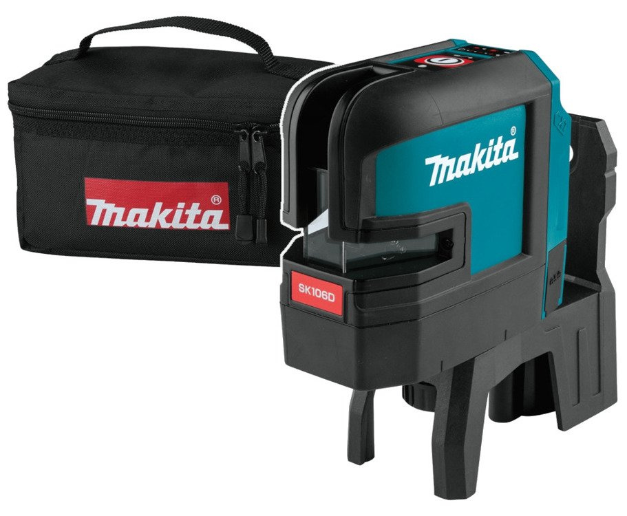 Makita SK106DZ Laser krzyżowo-punktowy akum. 12V 