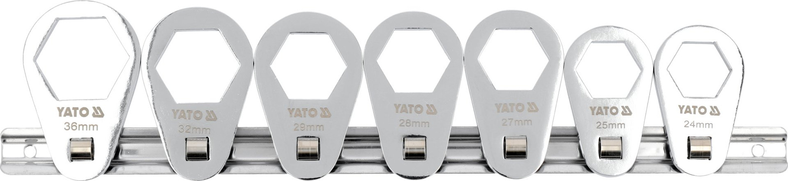 Yato YT-05985 Zestaw kluczy oczkowych do filtrów oleju 7 szt 