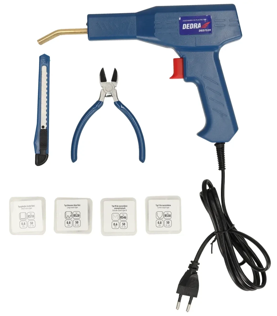 Dedra DED7529 Zgrzewarka do plastiku 50W 500C
