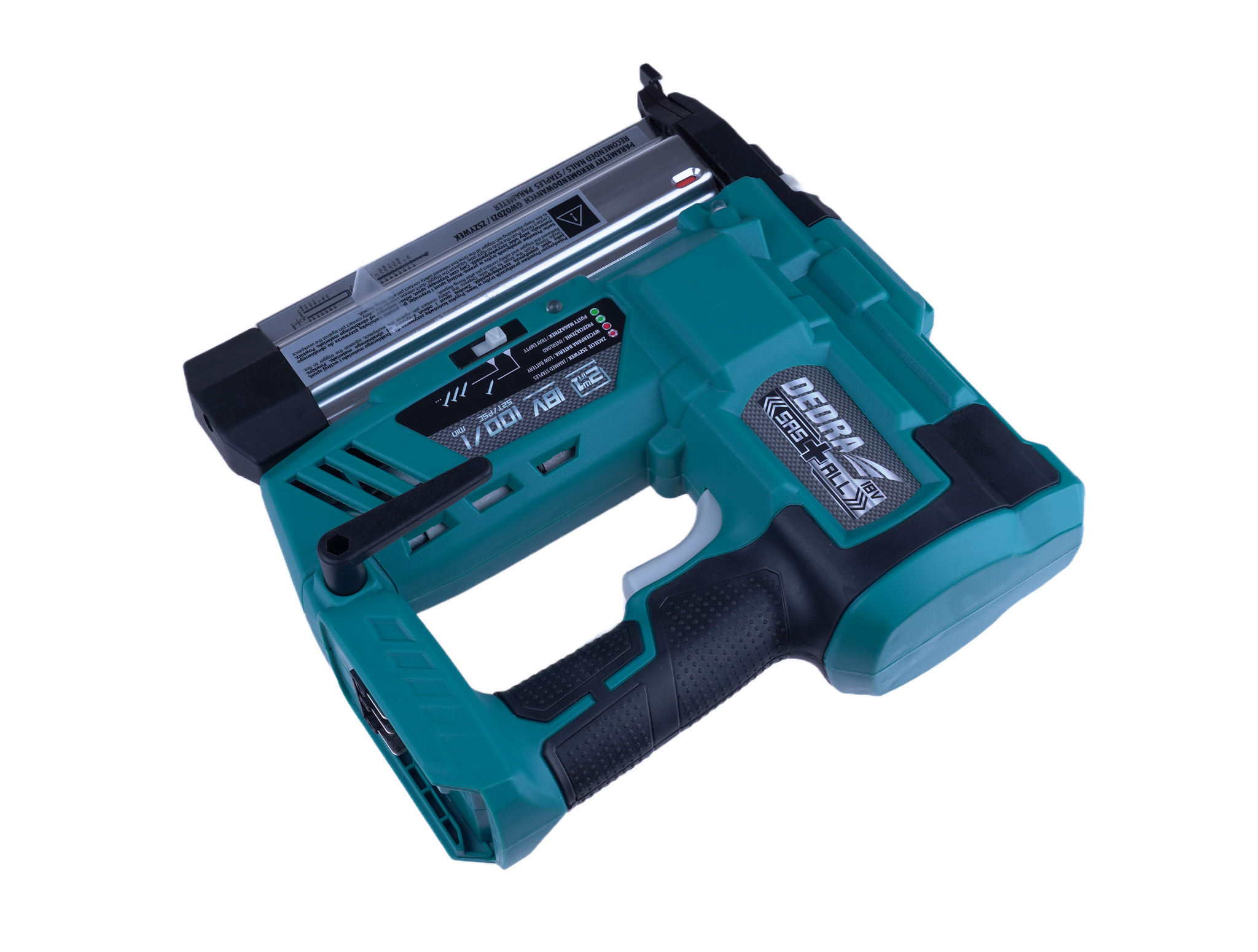 D.paguです。 Dedra DED7053 Gwoździarka zszywacz aku 2in1 SAS+