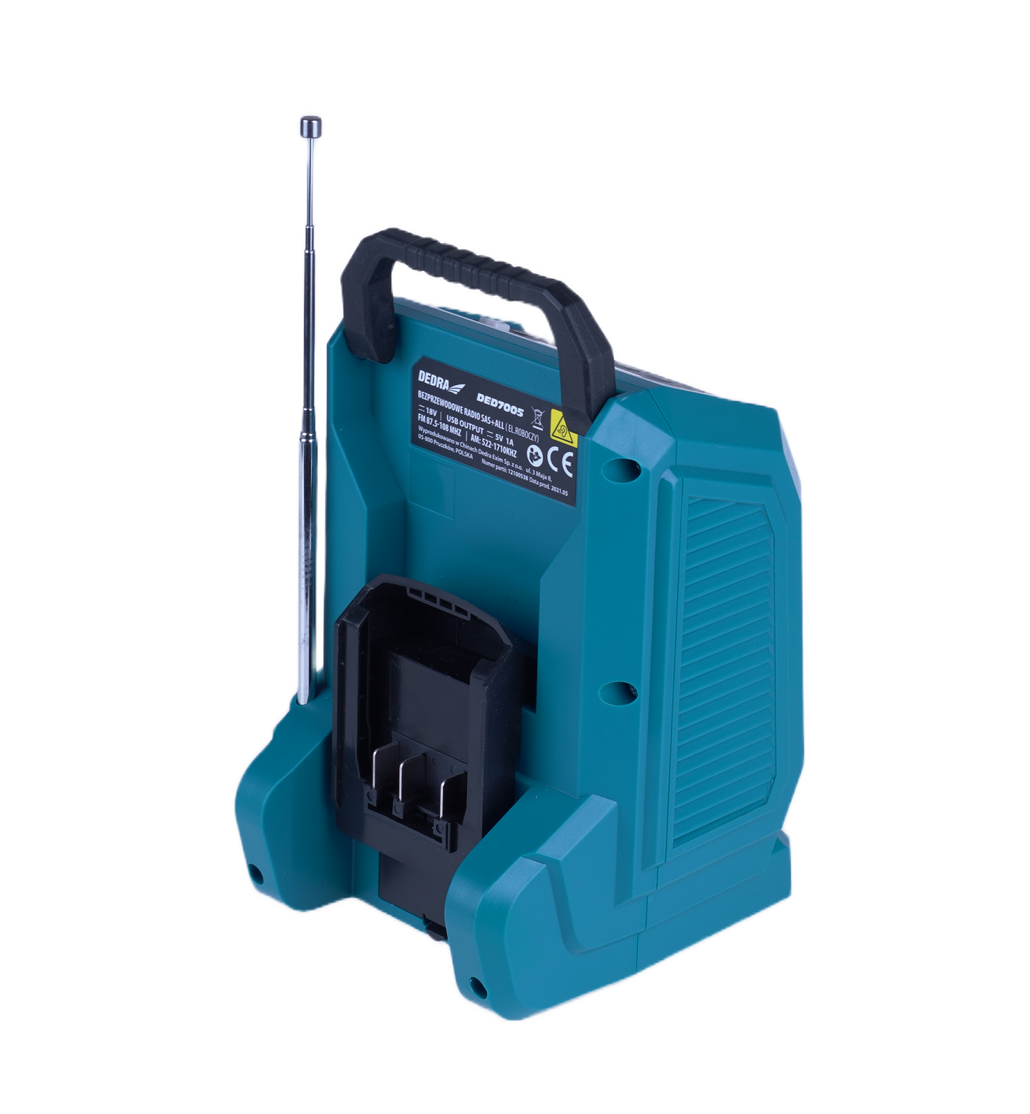 Dedra DED7005 Radio akumulatorowe bluetooth SAS+