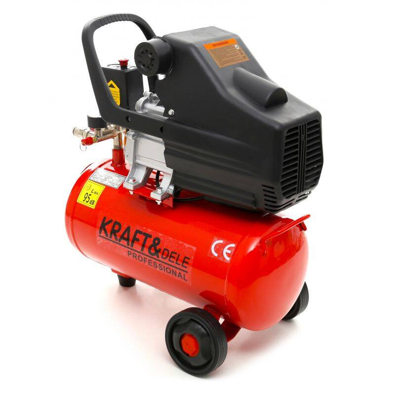 Kraft&Dele KD400 Kompresor Olejowy 24L 8 bar