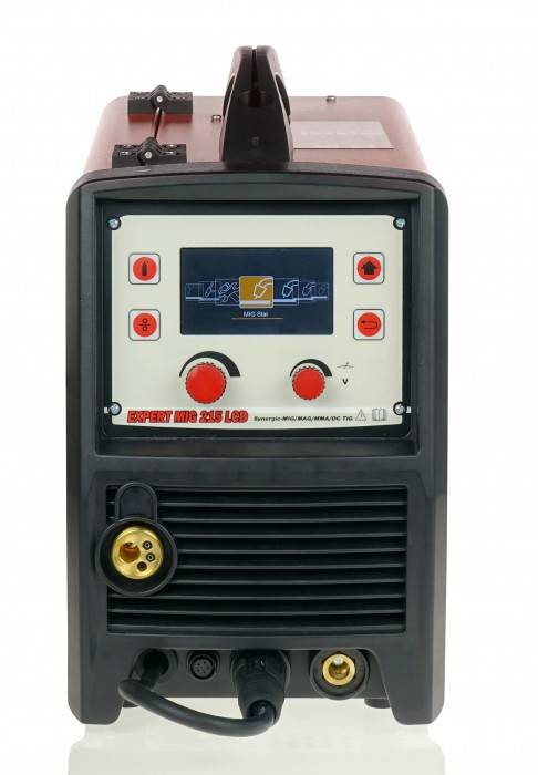 Ideal EXPERT MIG 215 LCD SYNERGIC ALU Spawarka 200