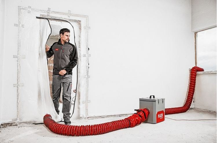 Flex 477745 Dmuchawa oczyszczacz budowlany 170W