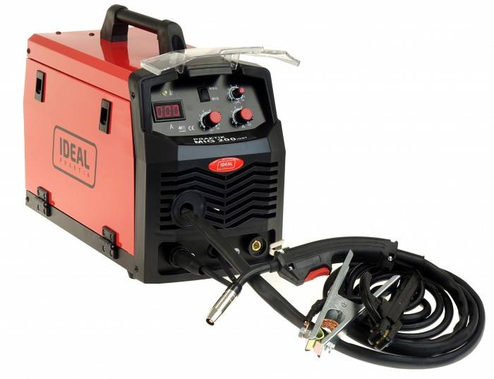 Ideal PRAKTIK MIG 200 MMA IGBT Spawarka 200 A
