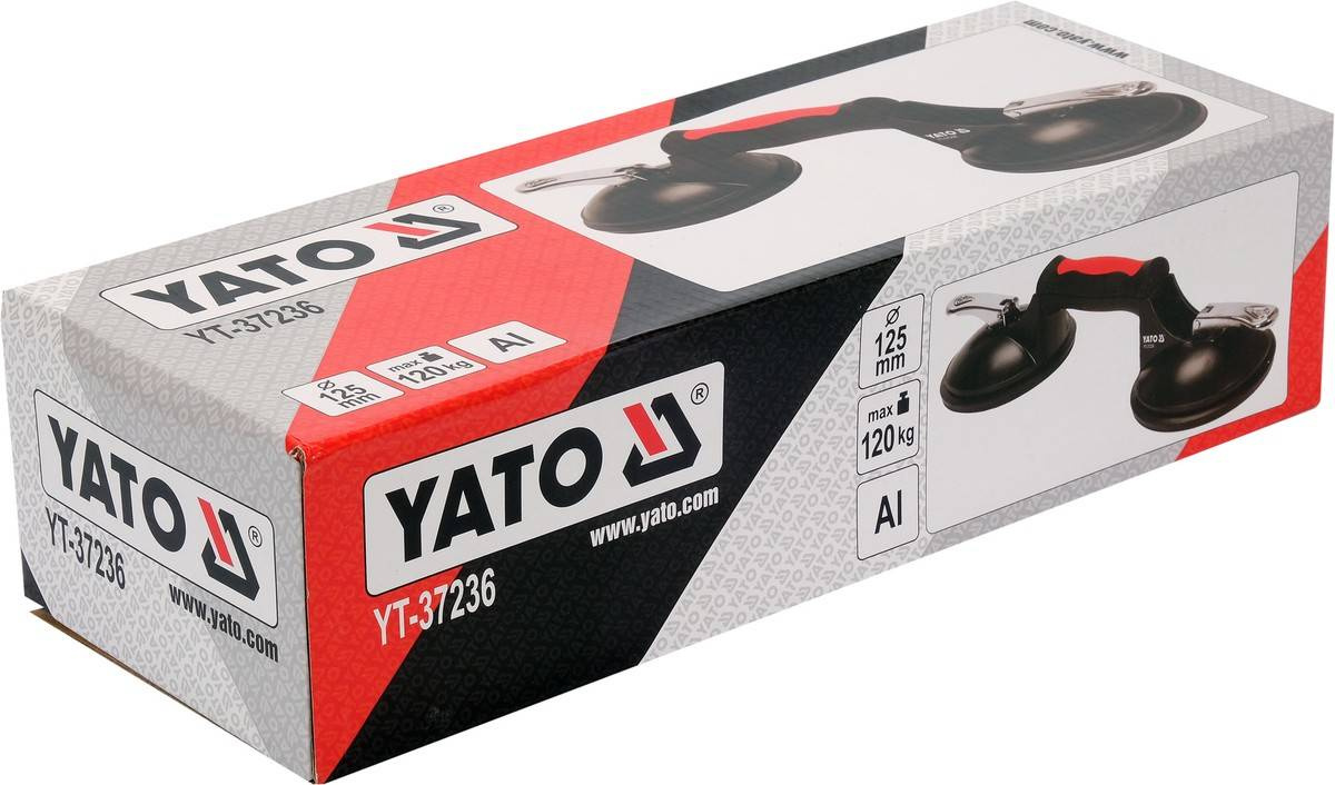 Yato YT-37236 Uchwyt do szyb 2x125 mm
