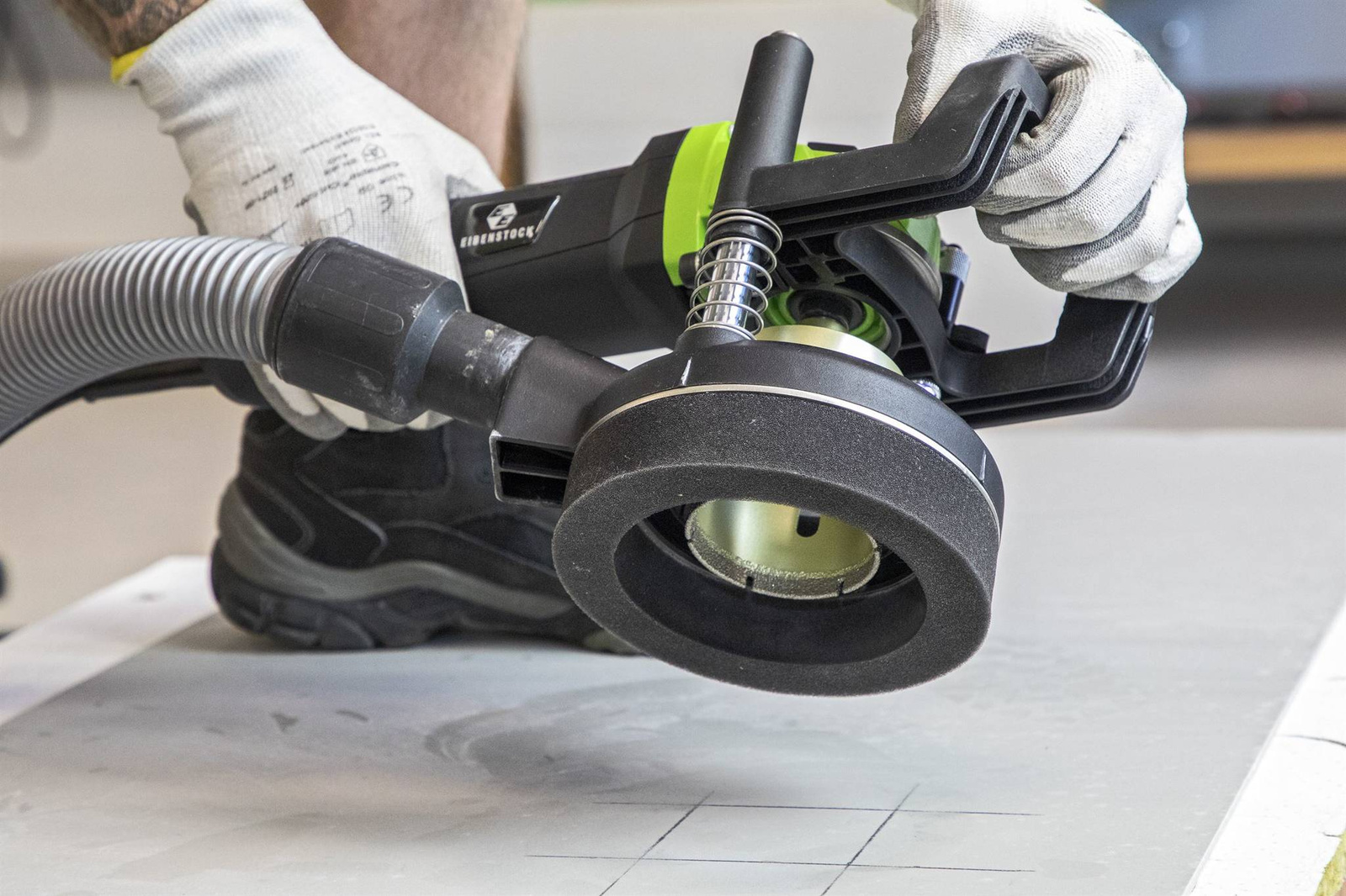 Eibenstock EFB 68 Wiertnica do płytek 1400W 68mm