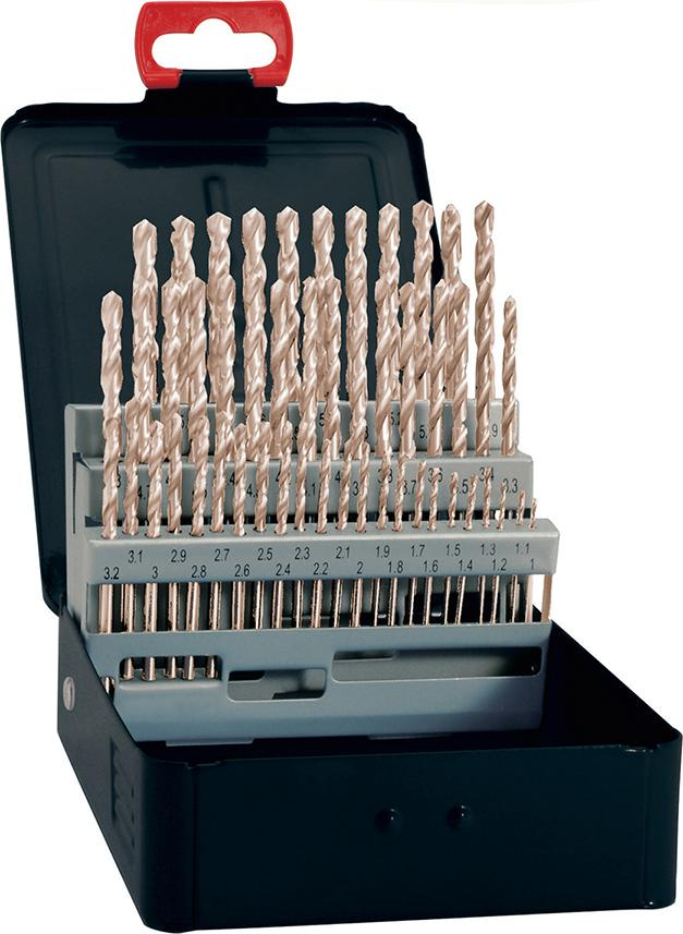 Fortis 8504560652 Zestaw wierteł krętych HSS 