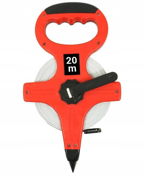 Verke V06110 Taśma miernicza z uchwytem 20m