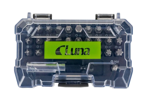 LUNA 212760201 ZESTAW GROTÓW WKRĘTAKOWYCH 32 ELEMENTY