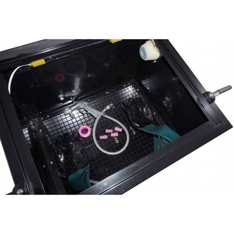 Verke V81085 Piaskarka kabinowa 90l pistolet dysze